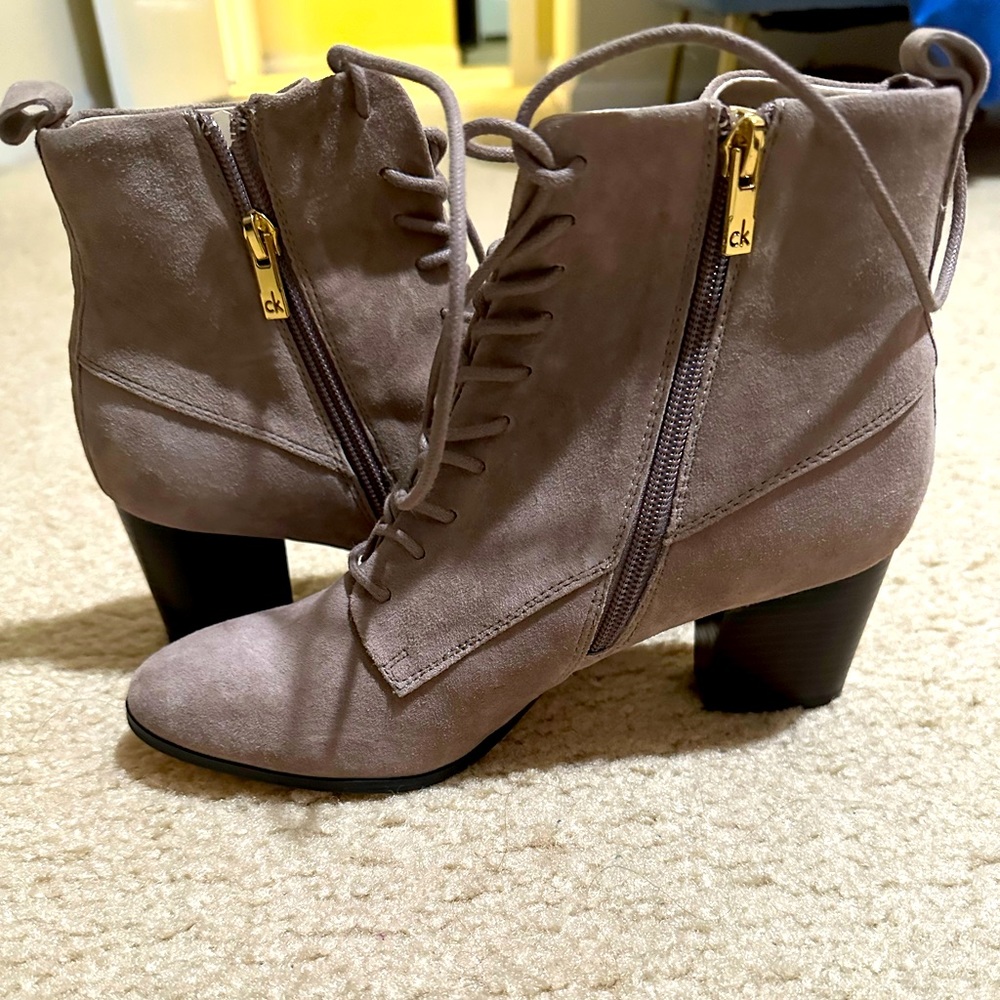 Calvin Klein Suede Boots